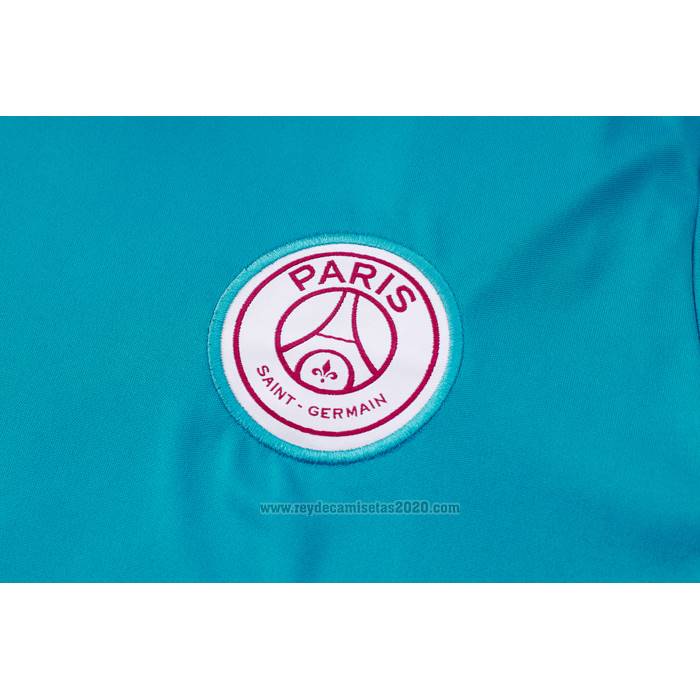 Chandal del Paris Saint-Germain Manga Corta 2024-2025 Verde - Pantalon Corto